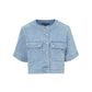 Veronica Beard - Short Sleeve Denim Jacket