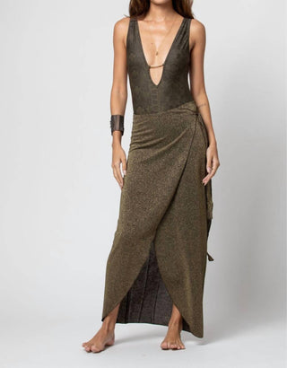 Beliza - Long Lurex Pareo