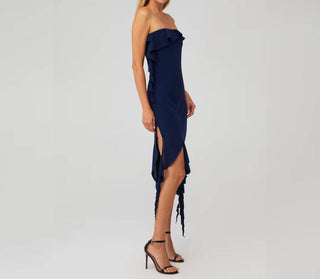 Amanda Uprichard - Chelsey Midi Chiffon Dress