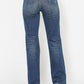 Judy Blue - High Waist Knee Ripped Dad Denim Jeans