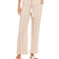 Karen Kane - Drawstring Ankle Straight- Leg Pants