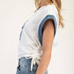 Eesome - Women's Star Side Drawstring Top