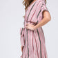 Entro - Striped Shirtdress