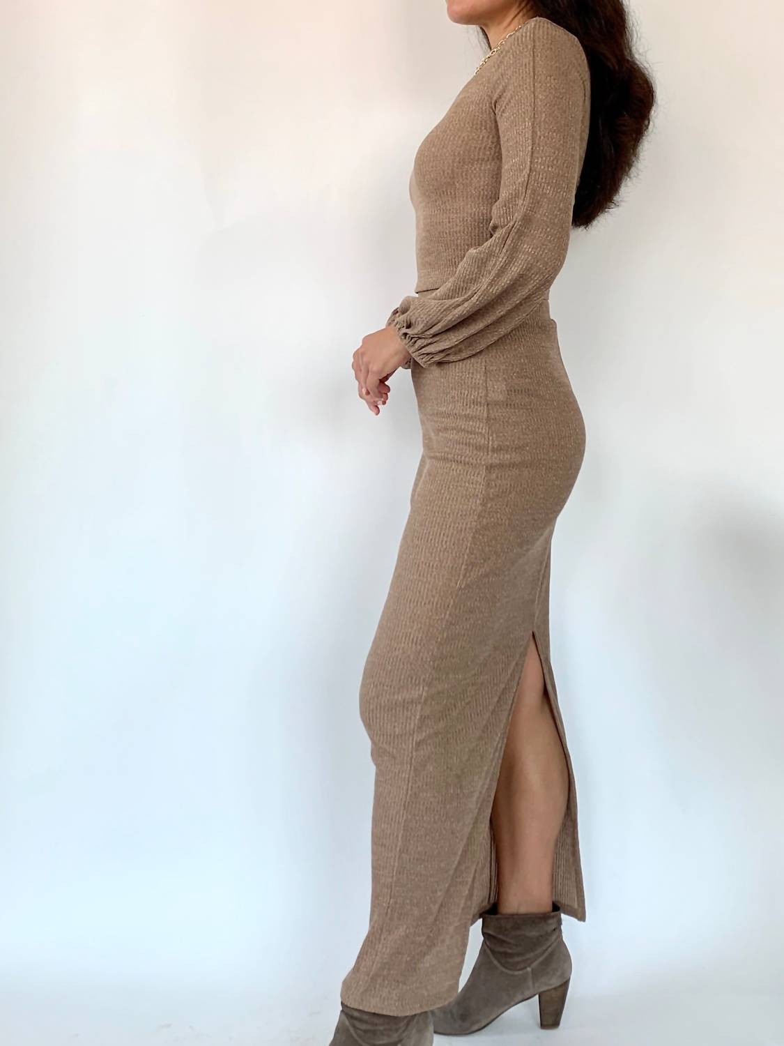 124 Voltaire - Bishop Ribbed Top