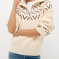 Varley - Sigrid Fairisle Half Zip Knit Sweater