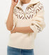 Varley - Sigrid Fairisle Half Zip Knit Sweater
