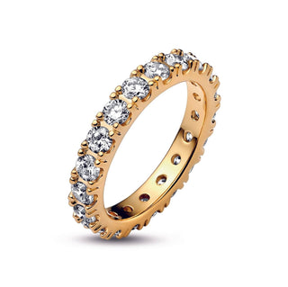 Pandora - Women's Sparkling Row Eternity Ring