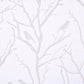 Grommet Top Sheer Bird on Branches Burnout Window Curtain Panel