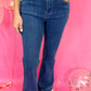 Risen - High Rise Clean Kick Flare Jeans