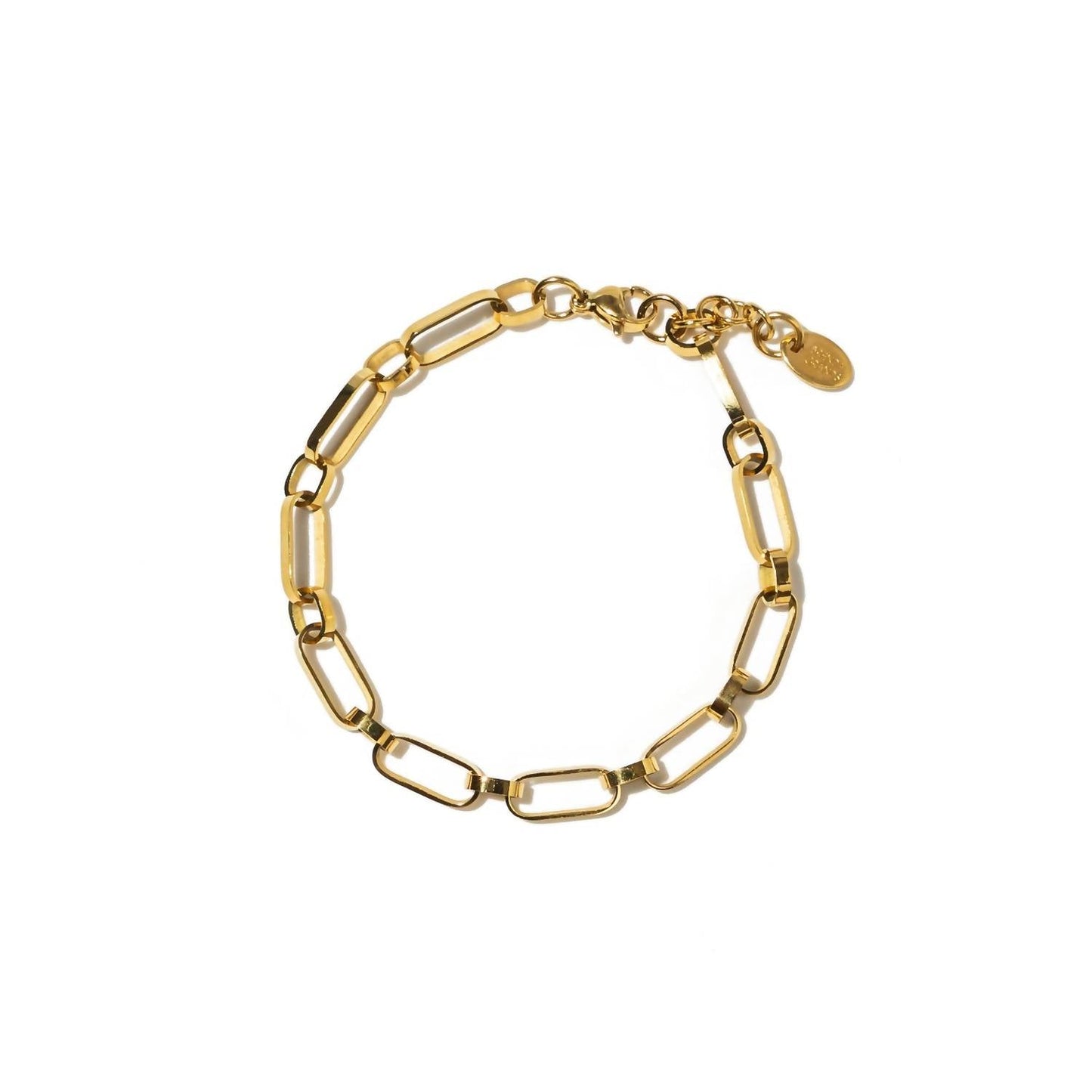 Brenda Grands - Women's Oval Links Bracelet