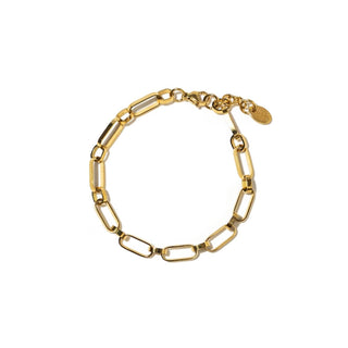 Brenda Grands - Women's Oval Links Bracelet
