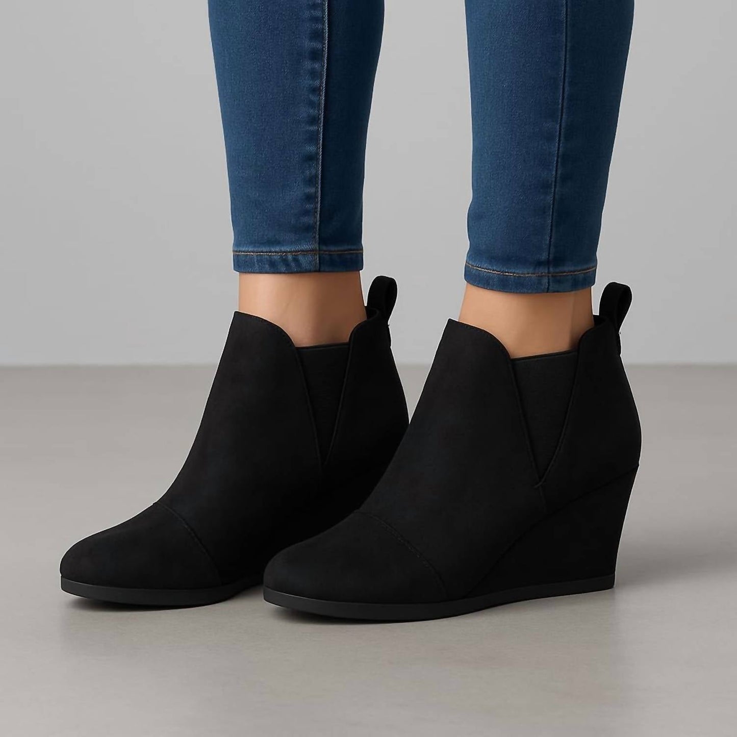Dunes - Women's Zoey Wedge Bootie