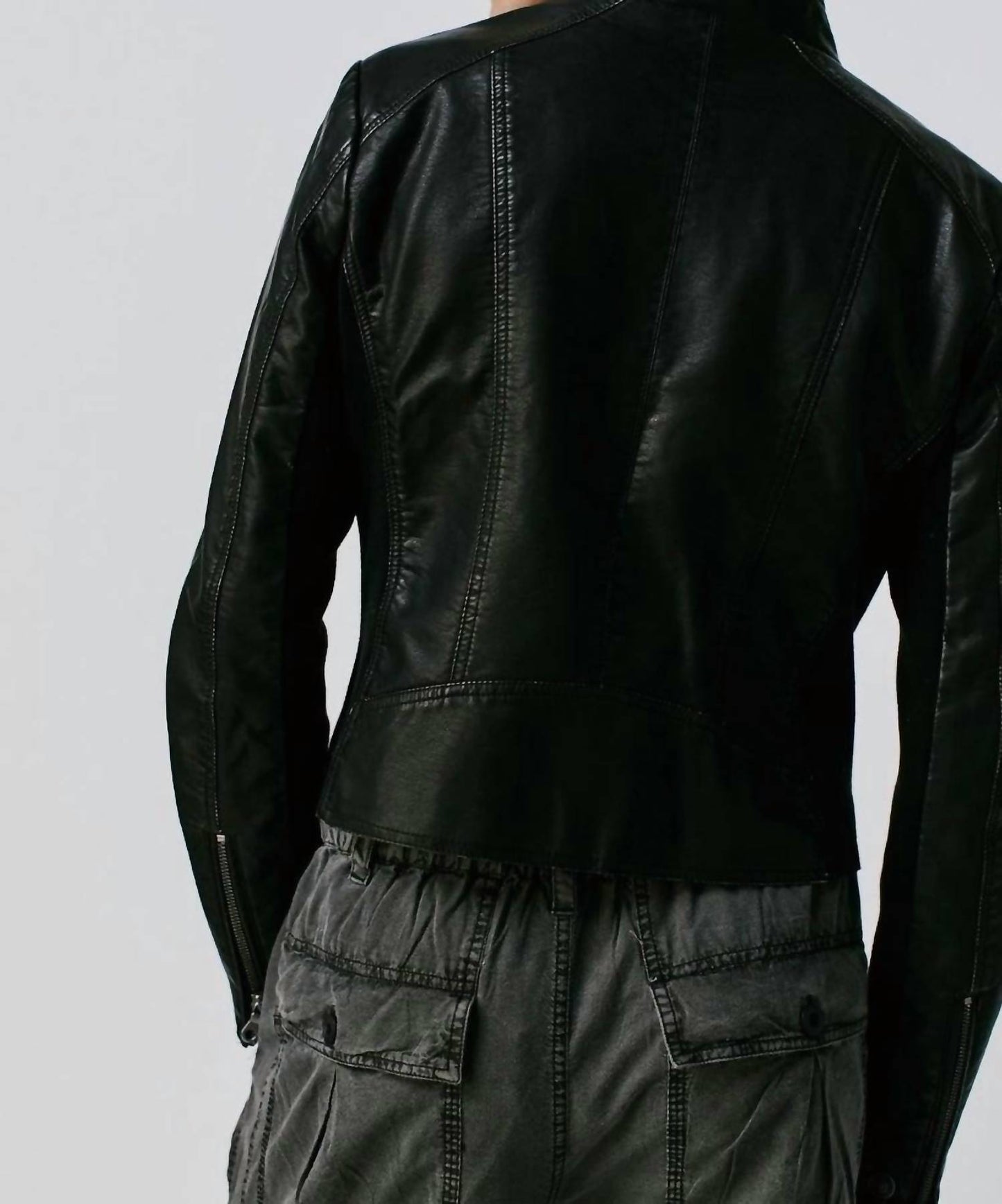 Free People - Vegan Moto Jacket