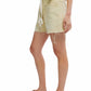 Free People - Moxie Mid Rise Belted Drawstring Cutoff Denim Shorts