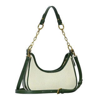 Soraya Straw Shoulder Bag