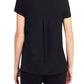 Kensie - Scoop Neck Front Pocket Short Sleeve Sleep Pajama Top