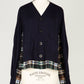Sacai - Plaid Print Cardigan