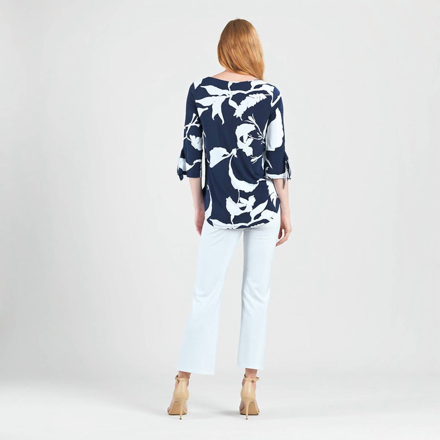 Clara Sunwoo - Scoop Tunic Top With Cuff Tie