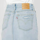 Levi'S - Denim Distressed Raw Hem Cotton Mini Skirt