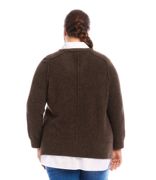 Karen Kane - Plus Size Layered Sweater