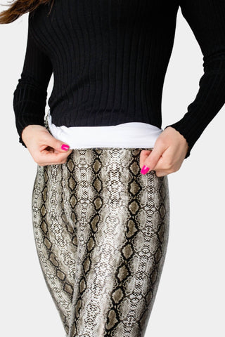 Buddylove - Mila Patent Vegan Leather Legging