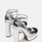 Steve Madden - Women's Peyton Genuine Leather Cap Toe Platform Hi Heels