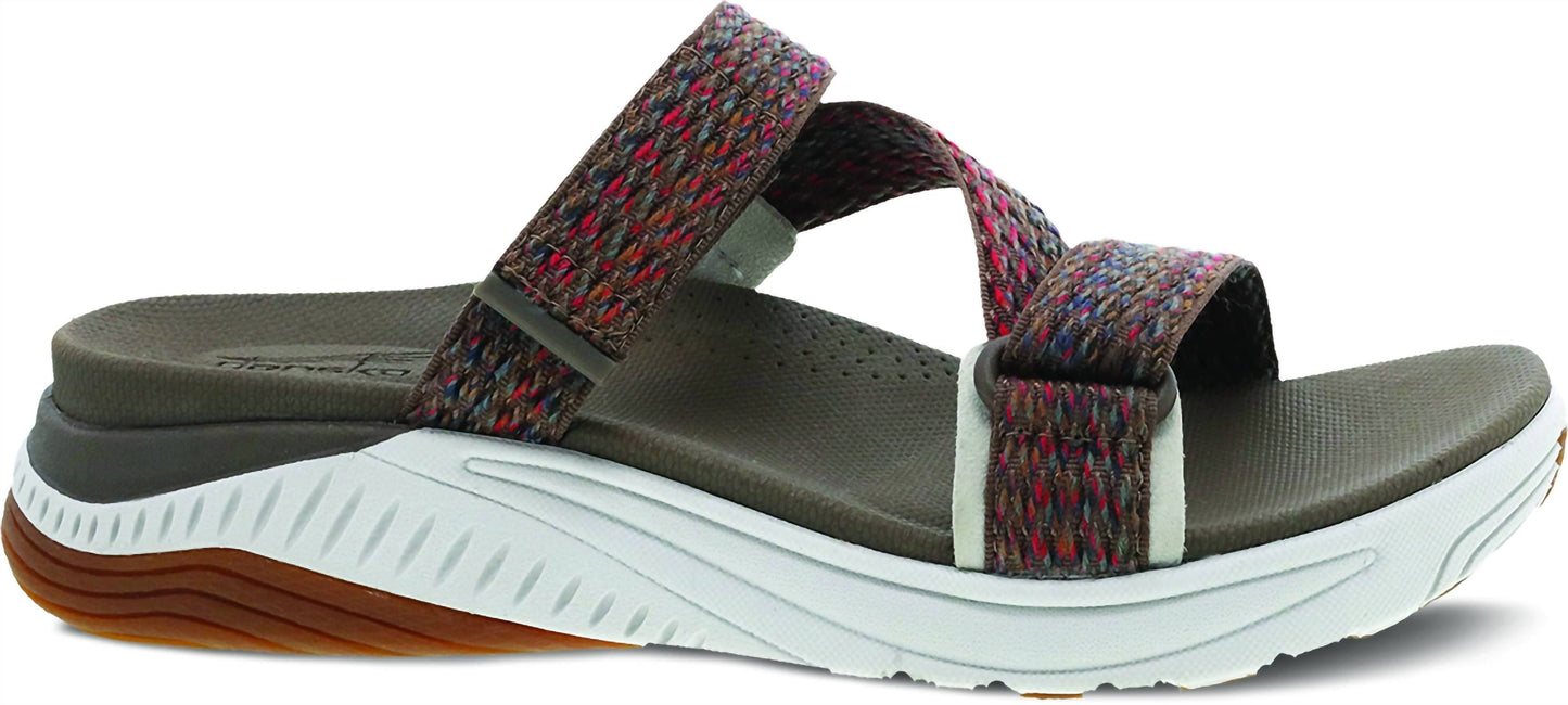 Dansko - Women's Rosette Webbing Slip-on Sport Sandal