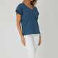 Js71 - Tess V-neck Top