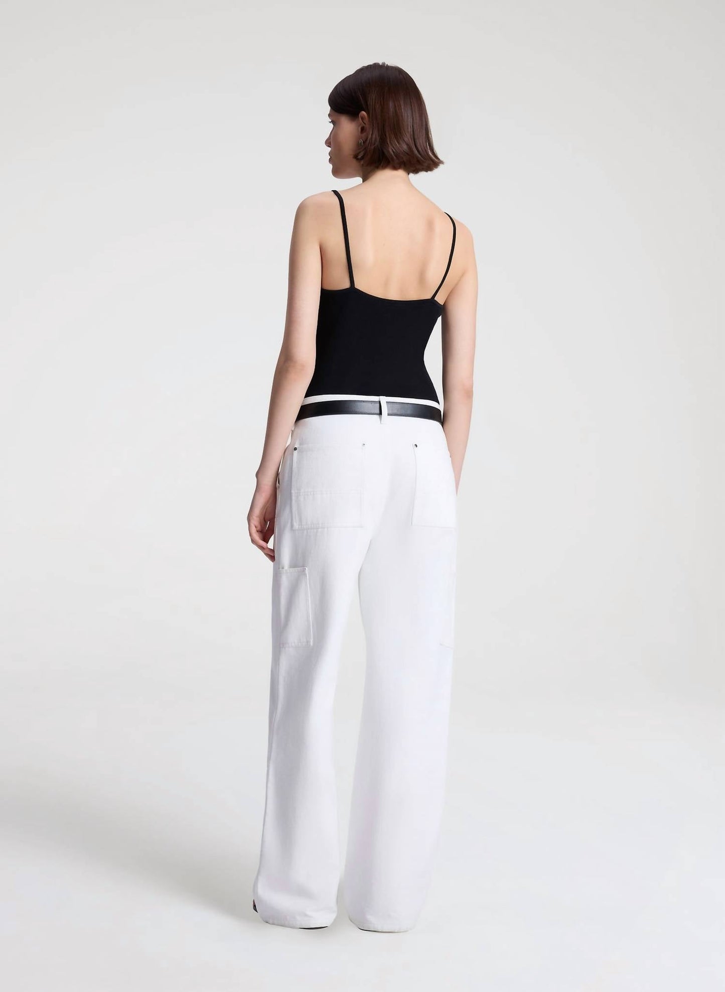 A.L.C. - Alba Silk Knit And Lace Camisole Top