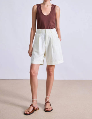Apiece Apart - Bari Midi High Waist Short