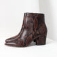 Steve Madden - Women's Block Heel Print Bootie