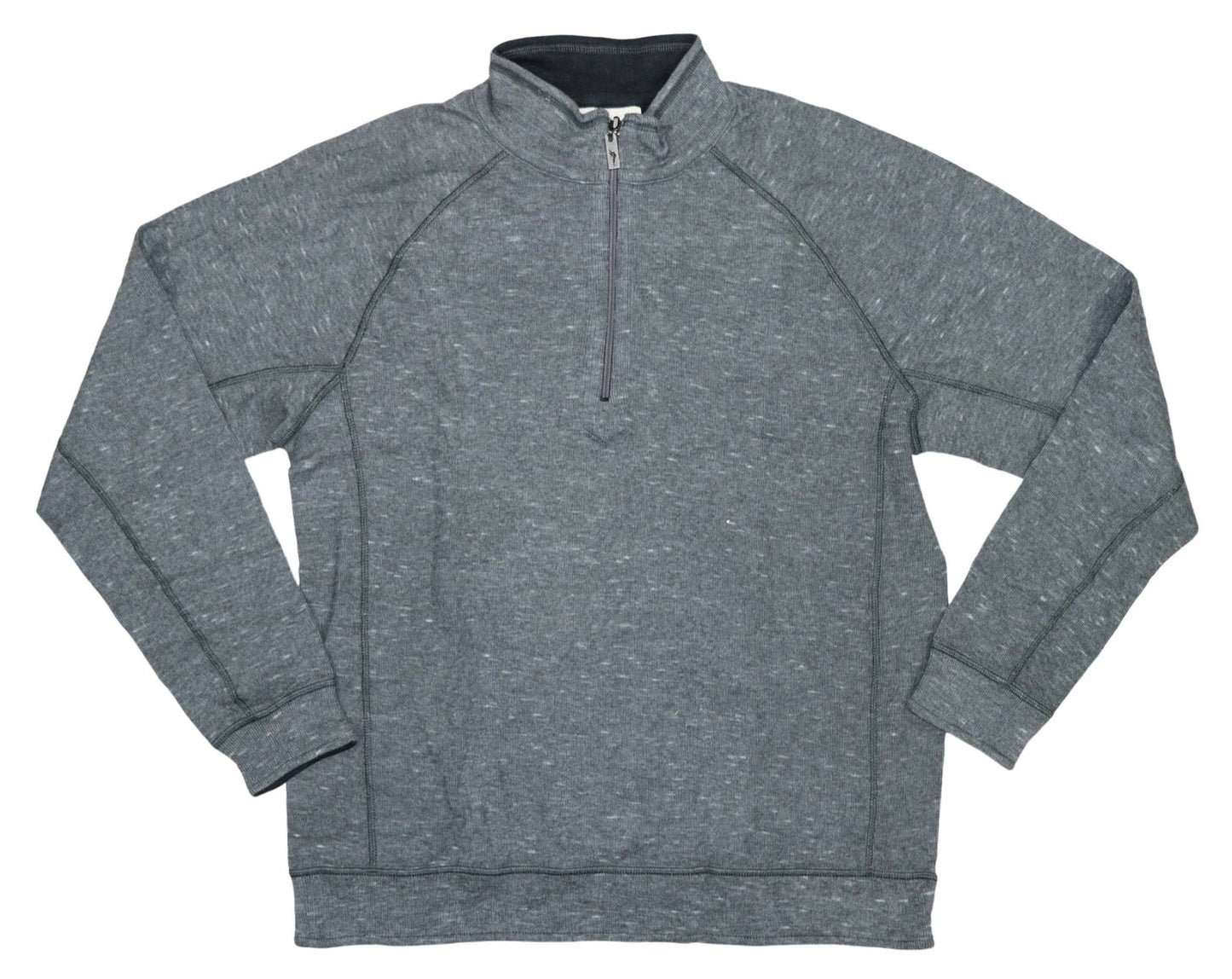 Tommy Bahama - Men's Reversible 1/4 Zip Long Sleeve Pullover