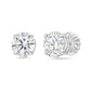 Diana M Jewels - 4.00 Cts Round Lab Grown Stud Earrings