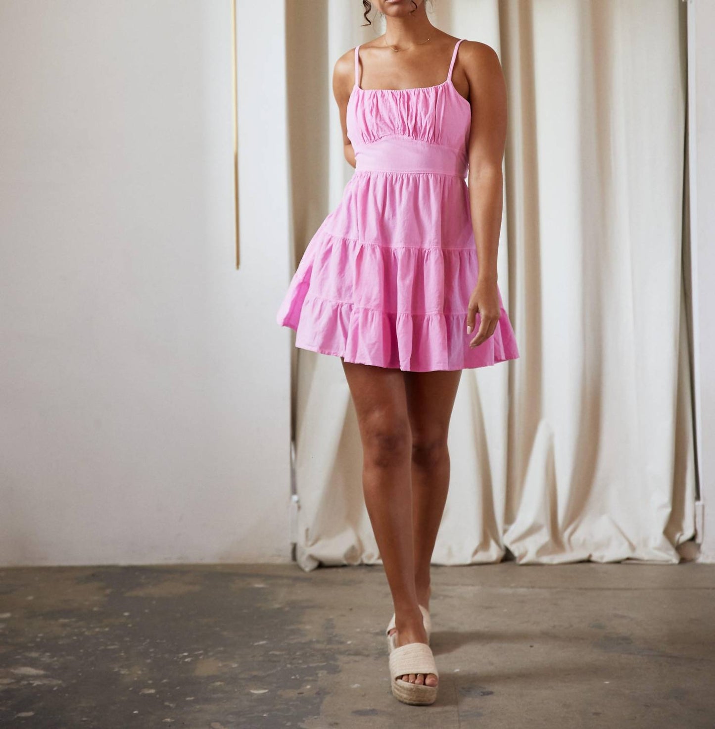 Blanco By Nature - Kaya Tie Back Dress