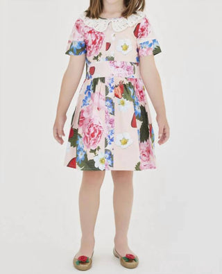 Sasha+Z - Strawberry & Peonies Printed Dress
