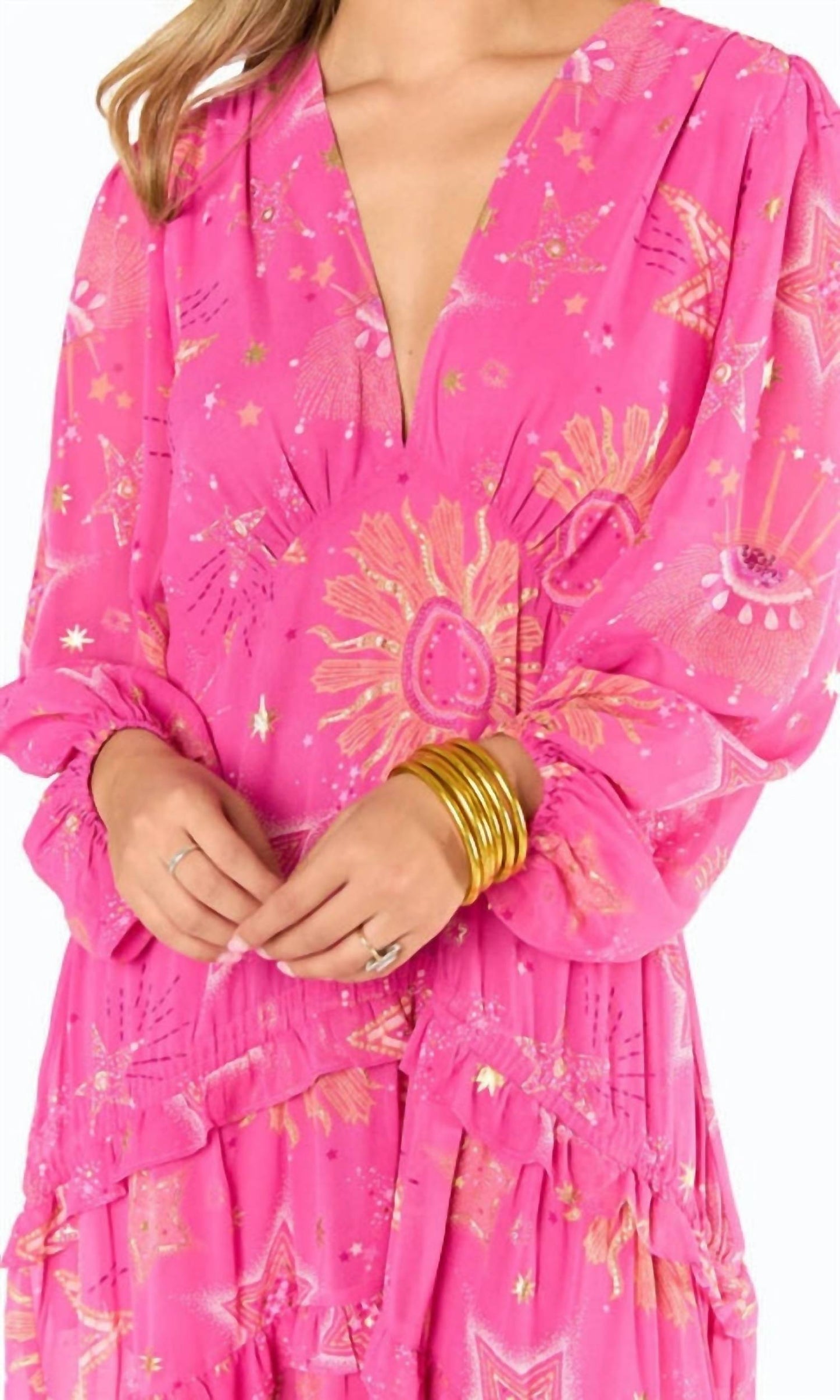 Buddylove - Zodiak Printed Maxi Dress