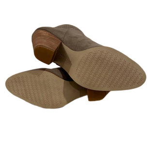 Violet & Red - Women's Lazer Cut Topline Boho Chic Heeled Bootie