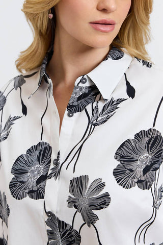 Foxcroft - Women's Margie Poppy Top