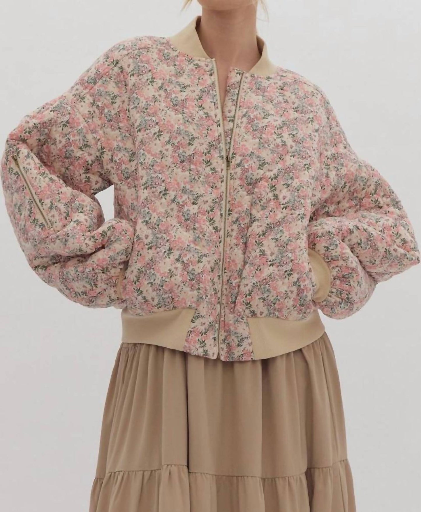 Entro - Enola Floral Print Jacket