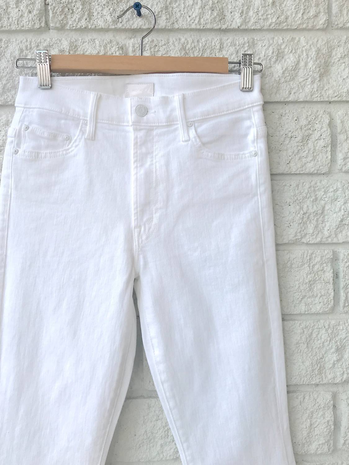 Mother - The Insider Crop Fray Jeans