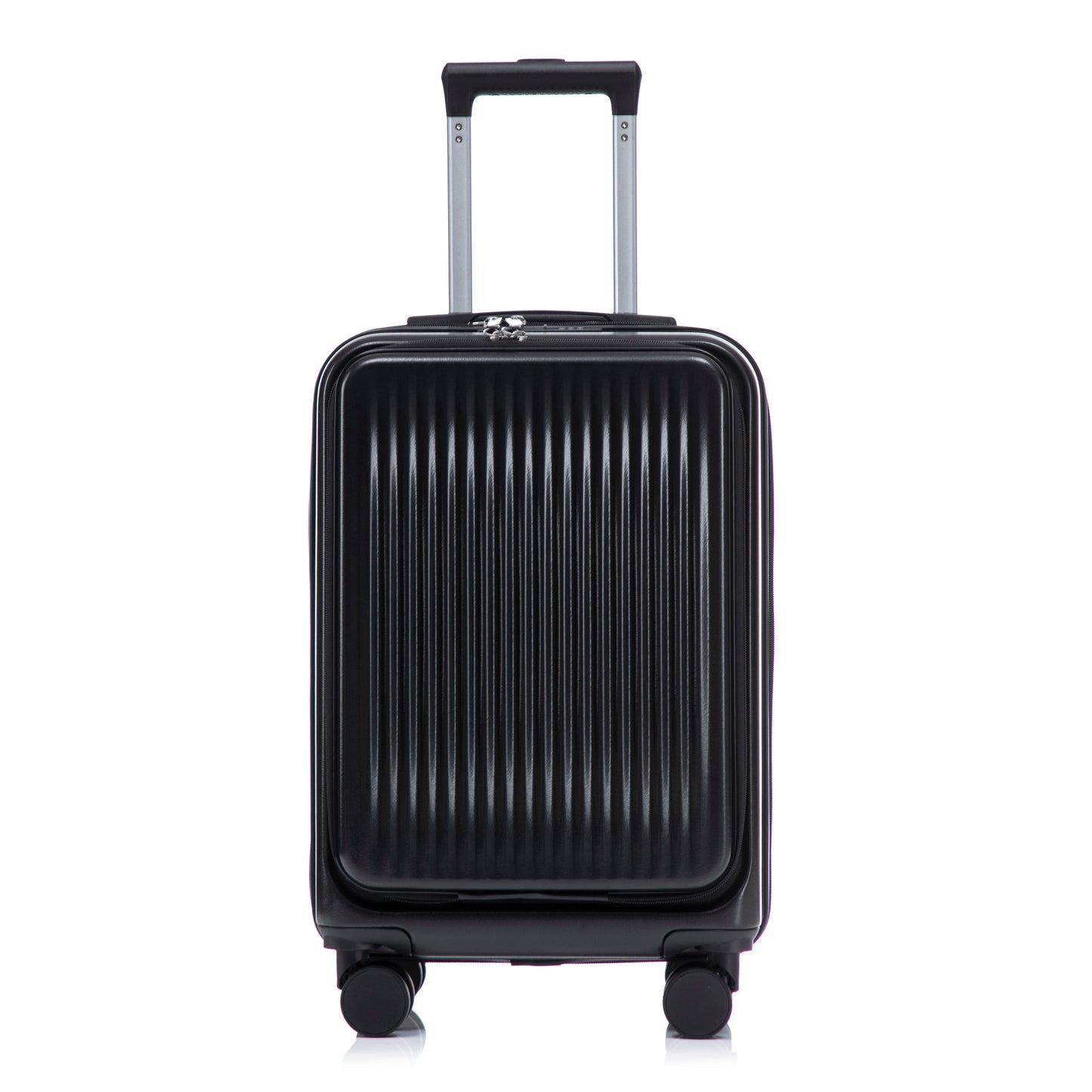 14' & 20' ABS Spinner Wheel Luggage Set with Cosmetic Case