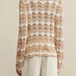 Z Supply - Azura Stripe Crochet Top Sweater