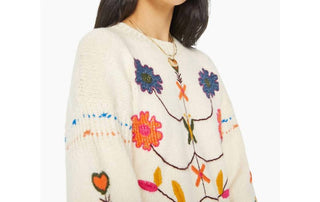 Mother - The Itsy Jumper Fringe Sweater