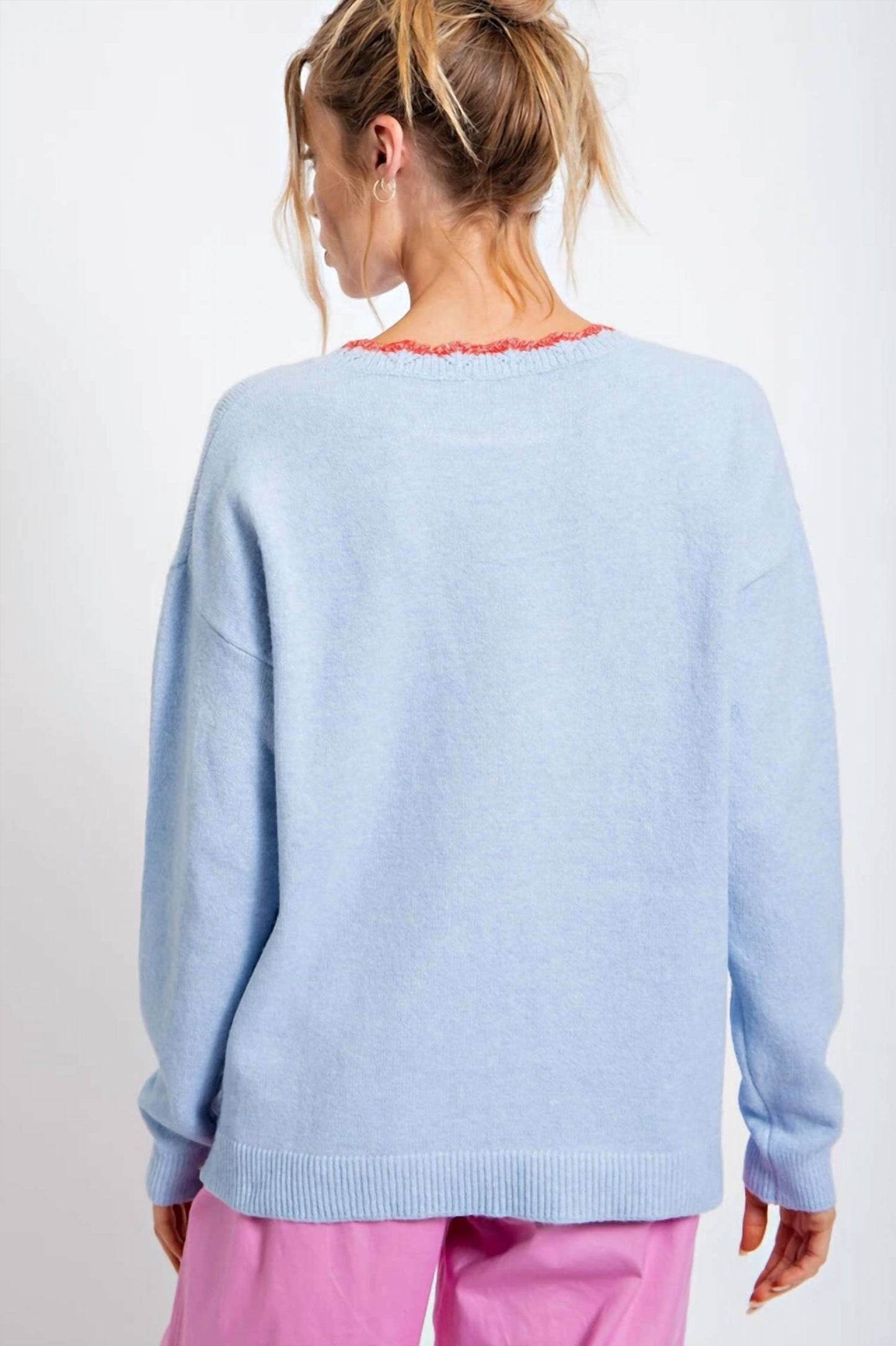 Easel - Cherries Design Sweater
