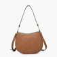 Jen & Co. - Raquel Whipstitch Trim Saddle Bag
