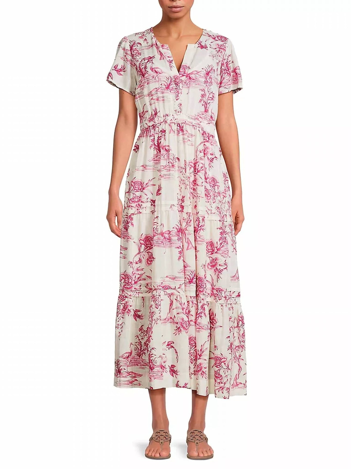 Johnny Was - Pintuck Tiered Dress