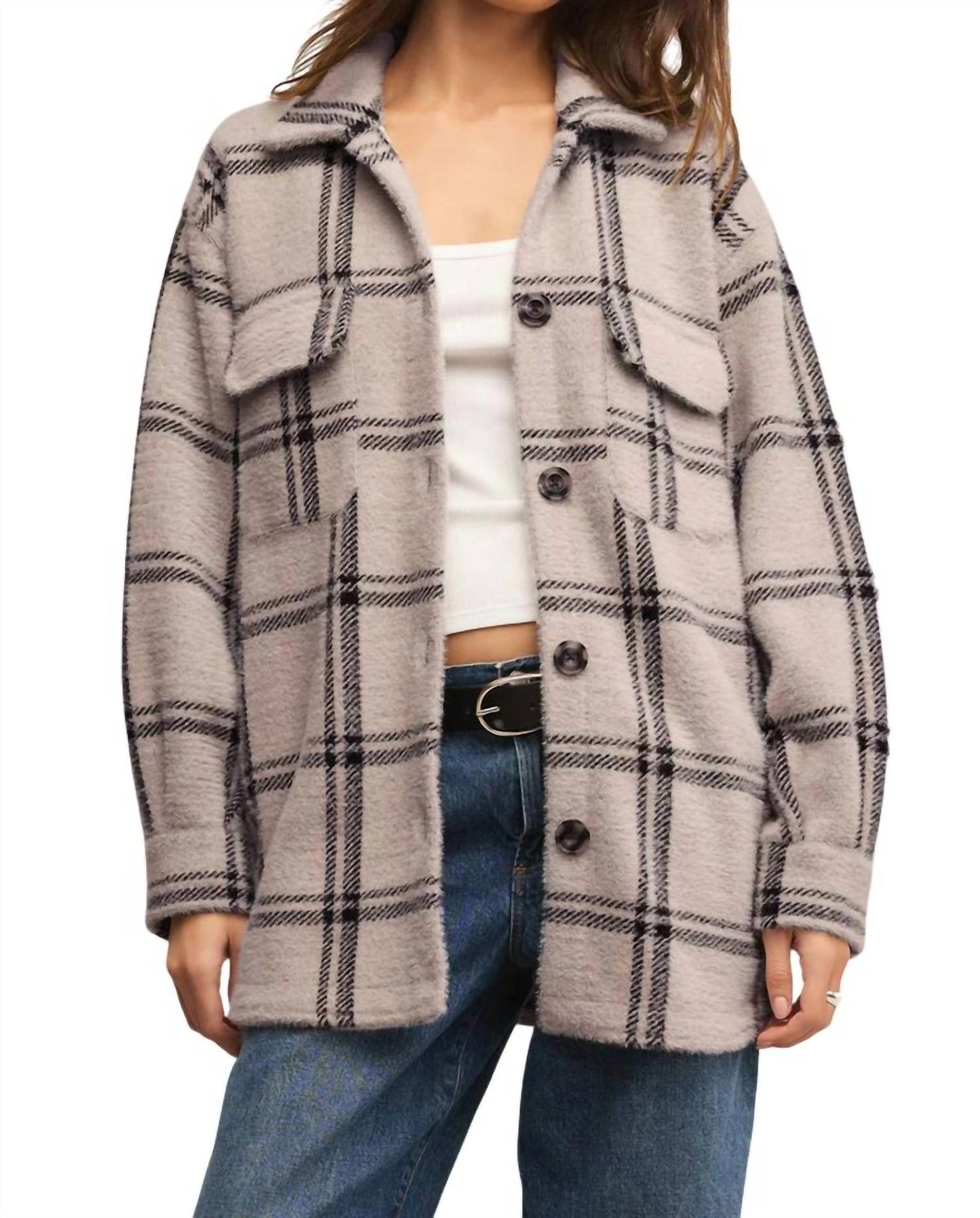 Z Supply - Plaid Tucker Jacket