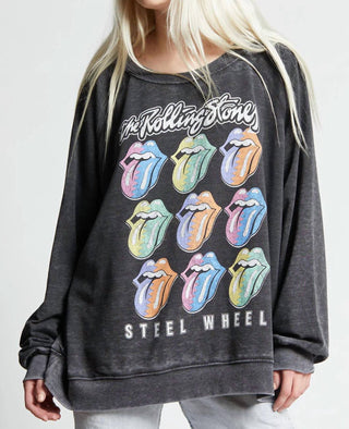Recycled Karma - Rolling Stones Steel Wheels Sweatshirt