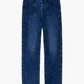 Frame - LE HIGH STRAIGHT TRAPUNTO JEANS
