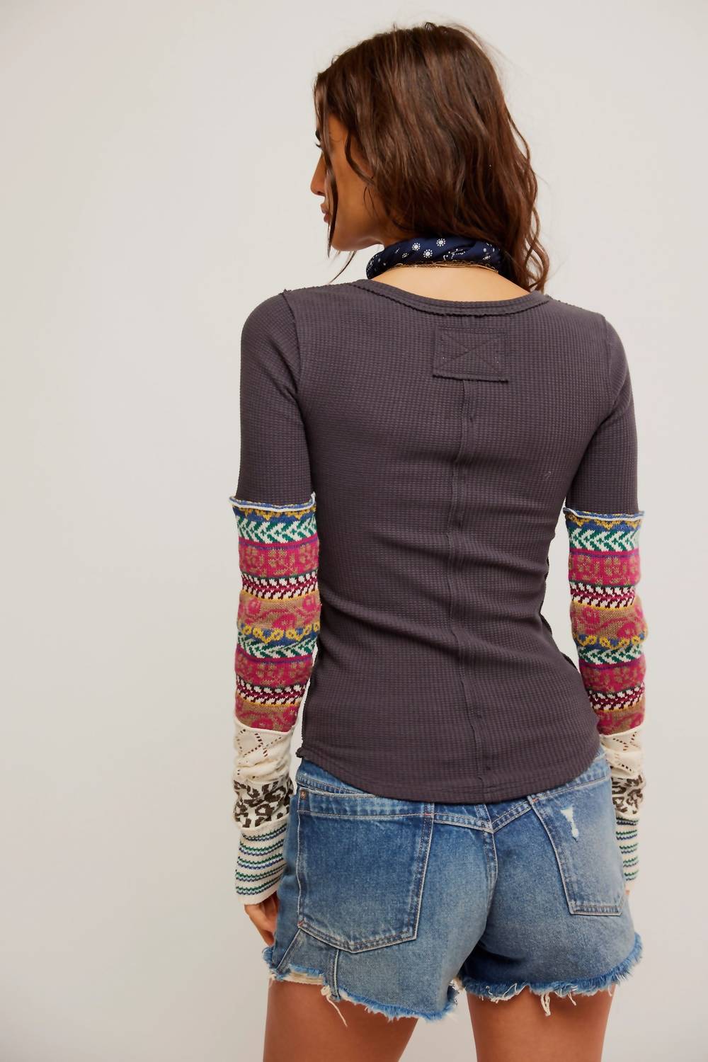 Free People - Long Sleeve All In Cuff Top